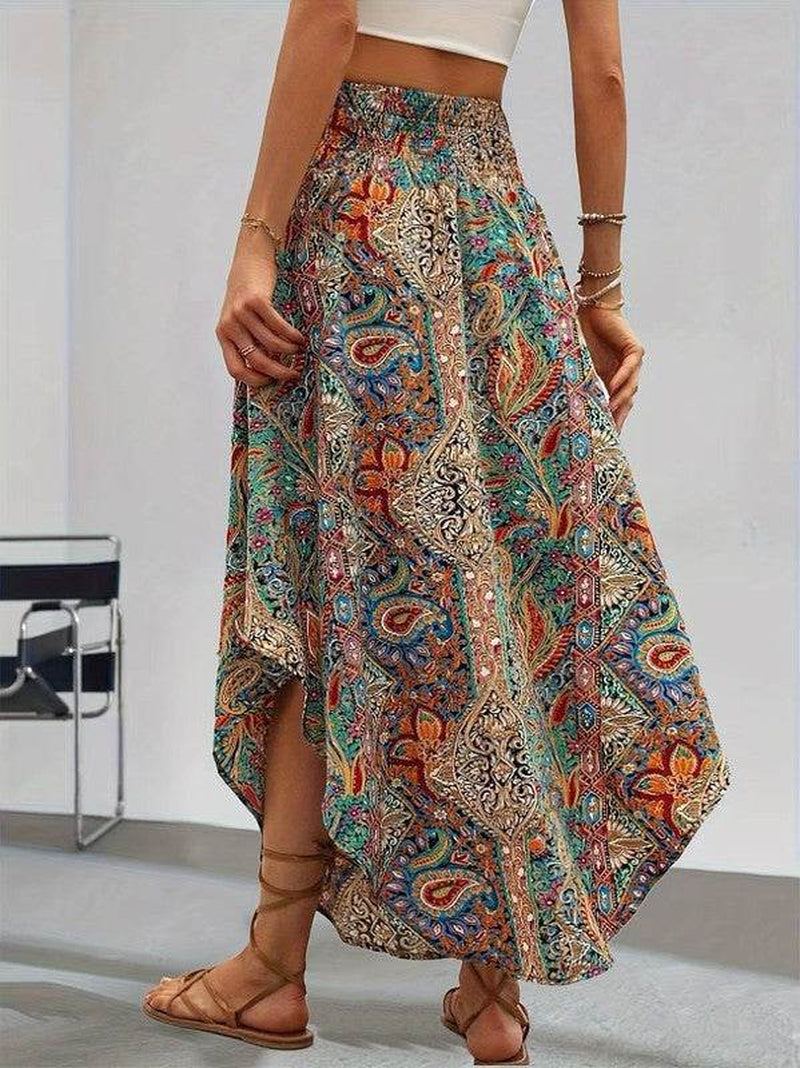 Paisley Maxi Skirt